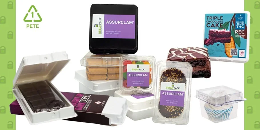 AssurPack AssurClam offers unique, cost-effective, clamshell packaging solutions for cannabis products.